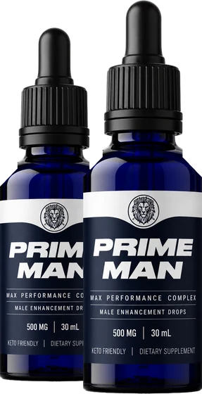 Prime Man Drops two-bottle package art